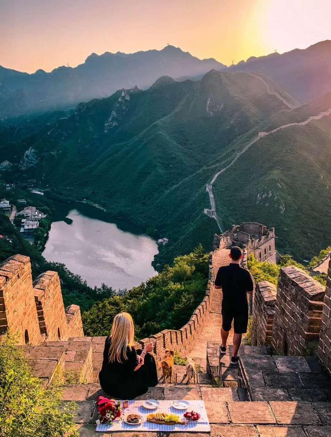 Encounter Garden Great Wall Holiday Guesthouse Peking  Buitenkant foto