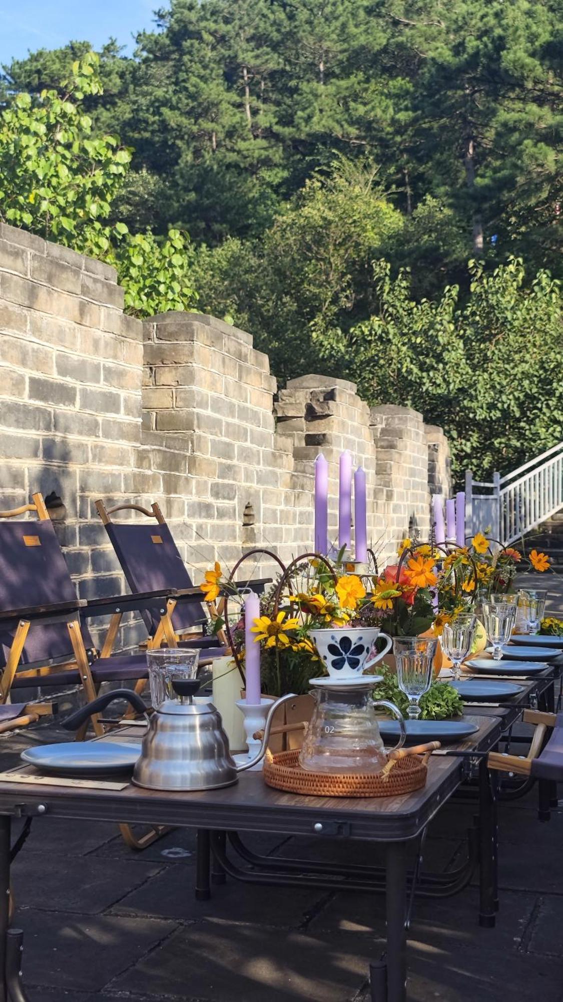Encounter Garden Great Wall Holiday Guesthouse Peking  Buitenkant foto