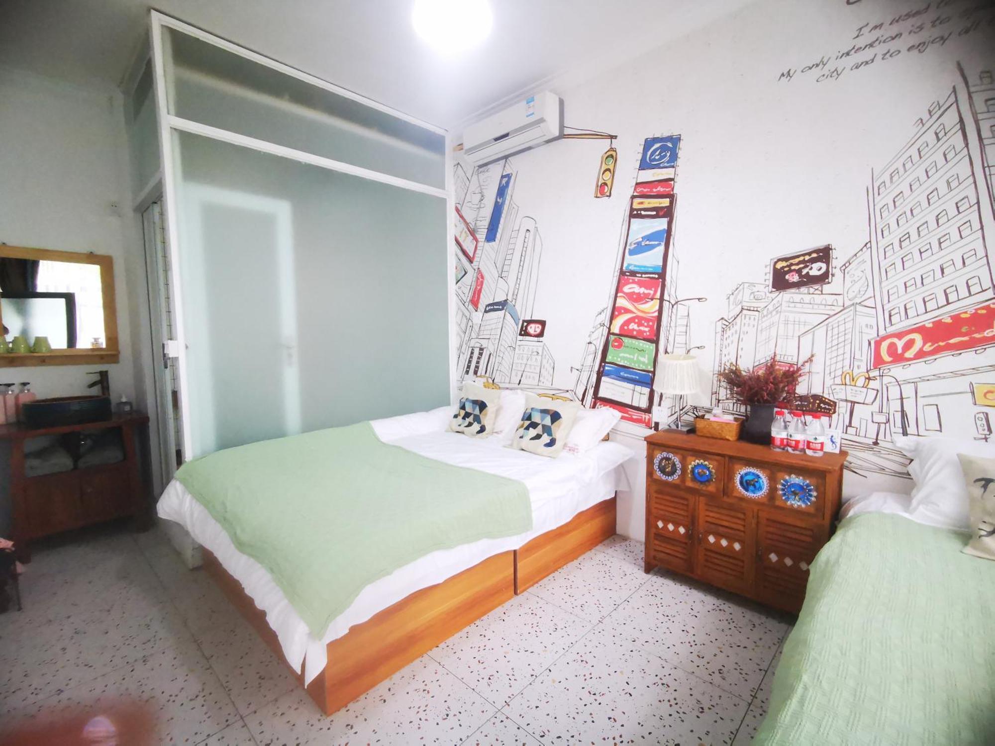 Encounter Garden Great Wall Holiday Guesthouse Peking  Kamer foto
