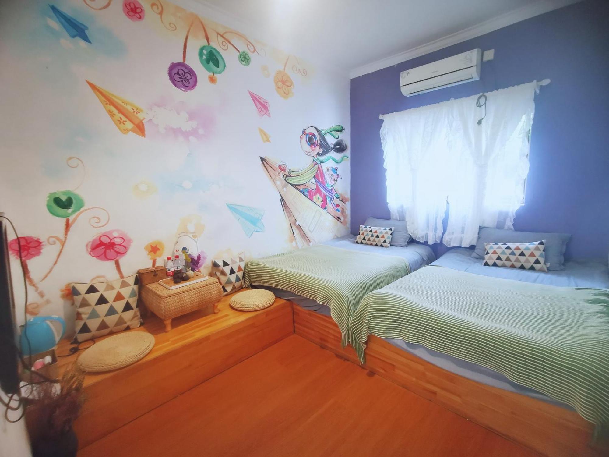 Encounter Garden Great Wall Holiday Guesthouse Peking  Kamer foto