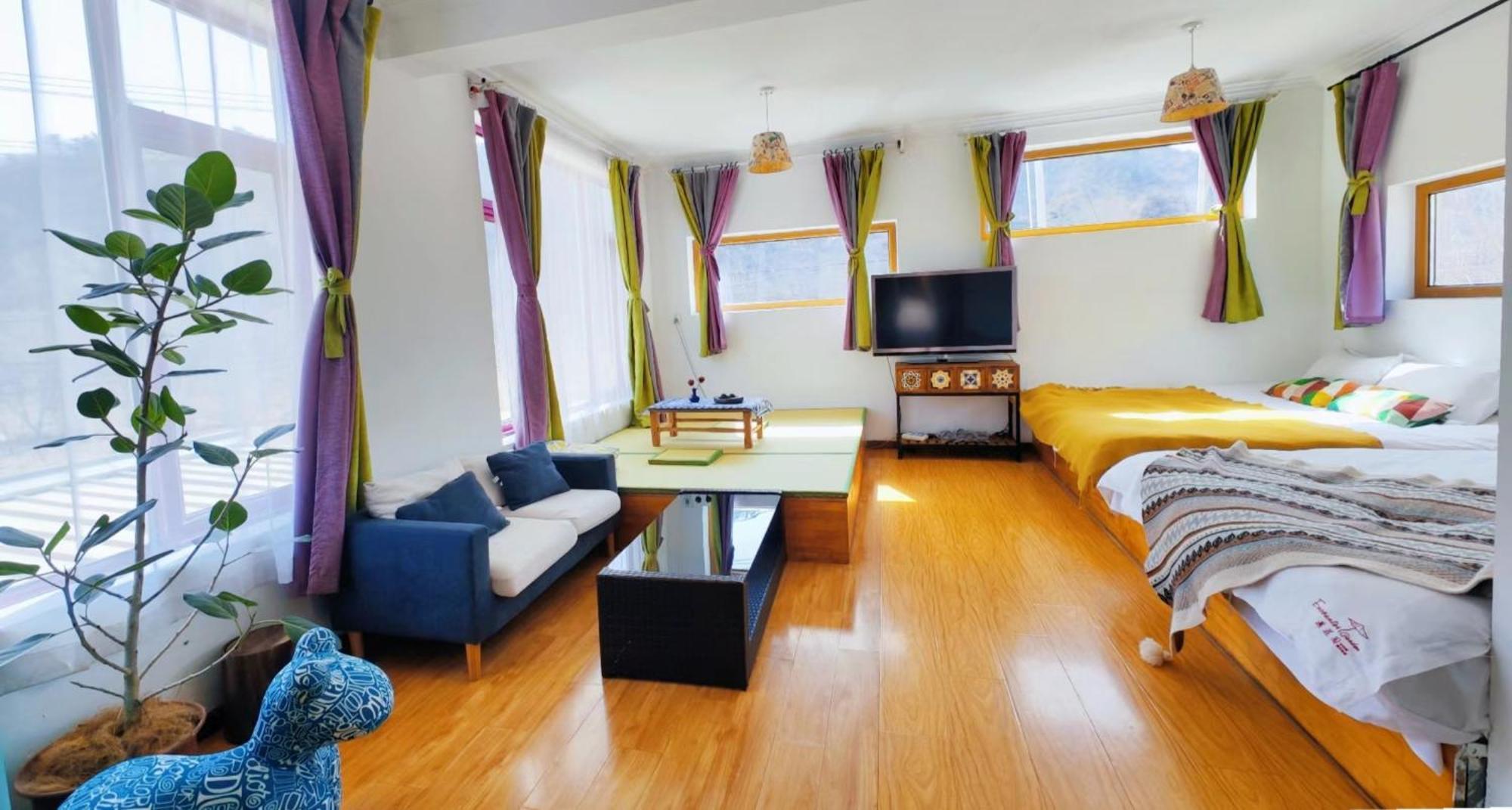 Encounter Garden Great Wall Holiday Guesthouse Peking  Buitenkant foto